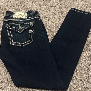 Miss Me Women's Deep Indigo Skinny Jeans